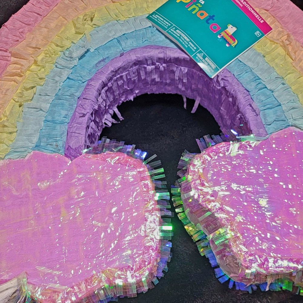 Rainbow & Clouds Pinata